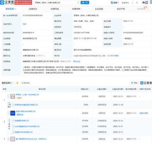 羅普特與浪潮集團(tuán)攜手成立計(jì)算機(jī)公司，專注數(shù)據(jù)處理與存儲(chǔ)支持服務(wù)